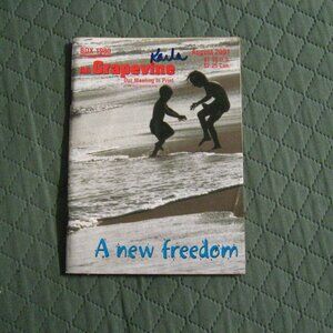 Alcoholics Anonymous Grapevine Magazine August 2001